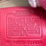 Coach  Gallery East/West Red Leather Tote Photo 5