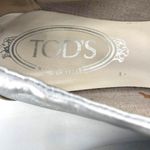 Tod's Womens Leather Round Toe Slip Photo 3