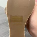 BP Beige Cohan Espadrille Wedge Strappy Sandal Size 6.5 Photo 3