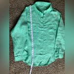 Lilly Pulitzer  Vibrant Green Shirt Photo 2