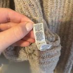 Aerie Hooded Knit Sweater Small Wool Photo 4