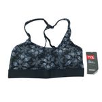 Tyr. Edessa Harlow Sports Bra Swim Bikini Top Geometric Black Gray XS Photo 2