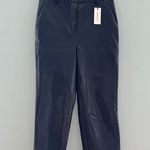 Aritzia Babaton Command Cropped Pant Vegan Leather NWT Black Photo 3