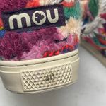 MOU New  Eskimo Sneaker Wool Ethnic Fabric Sneakers 40 US 10 Photo 8