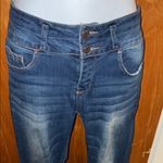 Wax Jean Wax Jeans Butt I love You Medium Wash Blue Jean Size 9 Photo 3