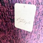 Free People  Smock It To Me Mini Dress Puff Sleeve Plum Floral Size XS NEW Photo 7