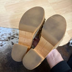 Veronica Beard VERNICA BEARD Hannalee Sherpa Suede Open Toe Mule Clog with Sherpa Size 5.5 Photo 9