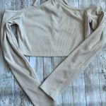 ASOS Off The Shoulder Long Sleeve Crop Top Photo 0