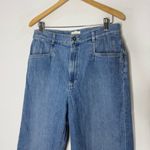 Favorite Daughter Jordie Wide Leg Jeans Size 30 Super High Rise Madrid NWT Blue Photo 9