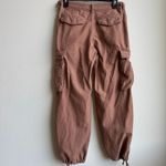 Aritzia  TNA Supply Garden Cargo Utility Drawstring Pants Pink Size 4 Small Photo 4