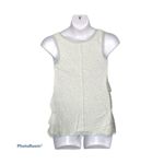 Anthropologie  Lilka Mint Green Knit Tank Top Lace Ruffle Trim Small Photo 2