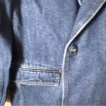 Madewell  Double Breasted Denim Blazer Jacket  Blue Wash Sz S  NWT Photo 1