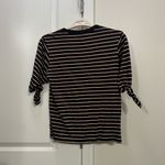 & Other Stories & Other Stories Striped Tie T-Shirt Size 4 US Photo 4