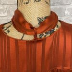 Chico's Chico’s Shadow-Stripe Removable Scarf Blouse Photo 5