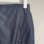 EXPRESS  | Dark Blue Chambray Pencil Skirt Sz 2 Photo 1