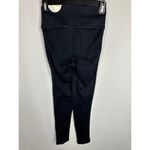 Aerie Offline By  Seamless 7/8 Ribbed High Rise Black Legging MEDIUM‎ NWT Photo 2