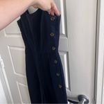 Habitual Navy Scoop Neck Jumpsuit Photo 4