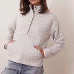 Marine layer  Corbet Funnel Neck Pullover - Gray Photo 3