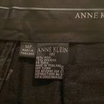 Anne Klein  Black Wool Suit Pants/Trousers Flat Front EUC Sz 14P Business Photo 1