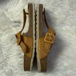 Miz Mooz Spain Women’s 42 Honey Leather Cork Sole Platform Sandals Size 11 Photo 3