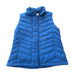 Talbots  Down Puffer Vest Woman’s Size Small Petite Royal Blue Photo 0