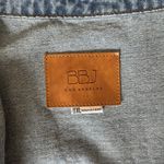 Boom Boom Jeans BBJ High Low Distressed Denim Jacket Photo 6