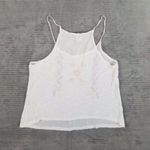 American Rag NWOT White Embroidered Tank Top Women's Size Medium Photo 1