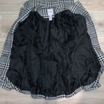 Candie's Candie’s black white checkered high low peacoat Photo 6