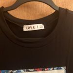 Love j  black Queen tee woman’s size small Photo 2
