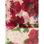 Equipment  Ivory‎ And Red Floral Print Silk Long Sleeve Button Down Top Size XS Photo 8