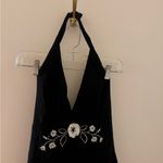 Stunning vintage knee length halter top dress from ruby rox size 7 Size M Photo 2