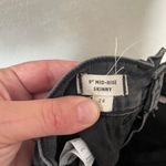 Madewell  9” mid rise skinny dark grey jeans Photo 3