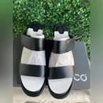 Ecco NIB - Women's Black Shape 35 Wedge 2-Strap Slide Sandal | Sz EU 40 US 9-9.5 Photo 8