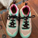 Keen  Utility Sparta II Alloy Toe Work Shoes Sneakers Teal Blue Pink Women’s 7‎ Photo 3