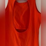 Free People FP Movement So Simple Dress in Cherry Tomato Red Orange Size Small Photo 10