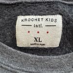 KROCHET KIDS grey sweatshirt, unisex, size XL Gray Photo 6