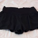 Simply Southern Black Skorts with Flared Overlay Photo 0