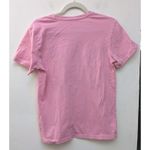 Adidas  Originals Women’s T-Shirt Pink Trefoil Logo Short Sleeve Pink Size Large Photo 2