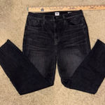Edwin Bree Slim straight washed‎ black raw hem denim jeans size 31 Photo 0