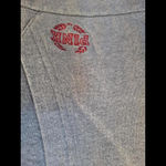 PINK - Victoria's Secret Pink 1/4 Zip Gray and Red Oklahoma University OU Sooners Sweatshirt‎ Size XS Photo 2