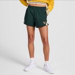 Champion  Women Green Athletic Sporty Shorts with Side Stripe Sz L NWT Photo 4