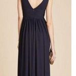 Birdy Grey  Lianna Chiffon Bridesmaid Maxi Dress S Blue Photo 1