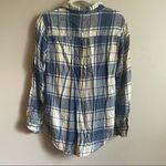 Abercrombie & Fitch blue plaid womens shirt Photo 1