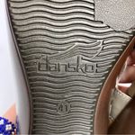 Dansko  metallic leather sandals‎ size 41 Photo 5