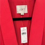 Loft NWT  Peplum Blazer in Coral - Size L Photo 2