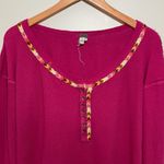 Free People Rainbow Thermal Henley Photo 1