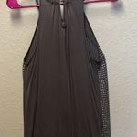 Glittery Silver/Gray Sparkly Holiday Tank Top Silver Photo 2