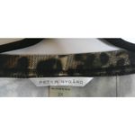 Nygard Womens 2X‎ Leopard Animal Print Blouse Top Preppy Career Office Going Out Size XXL Photo 4