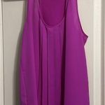 Rachel Roy 💖 Pleated Purple Tank Photo 0