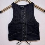 BDG NWOT  URBAN OUTFITTERS BLACK SEAMLESS CROP TOP Photo 0